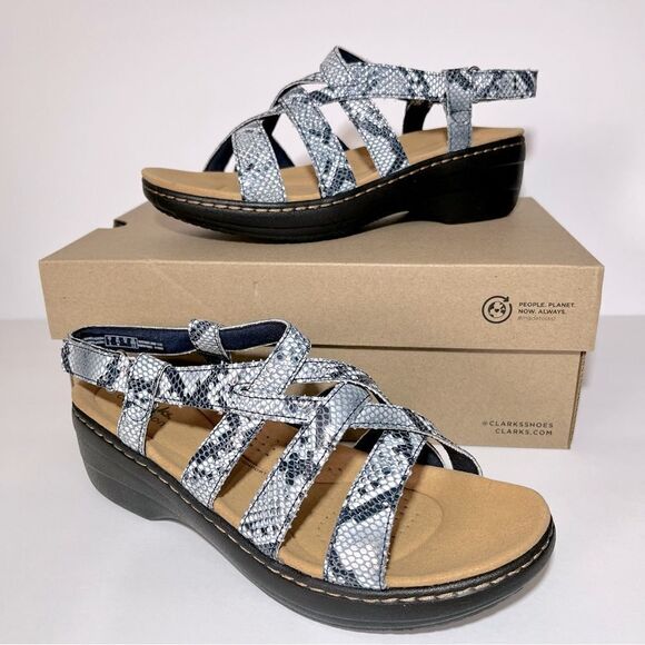 Clarks Collection Merliah Rose Strappy Sandals - Picture 1 of 10